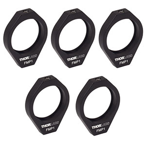 FMP1-P5 - Fixed Ø1in Mirror Mount, 8-32 Tap, 5 Pack