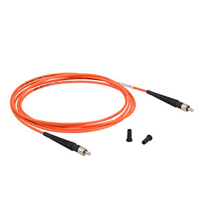 M96L02 - Ø105 µm, 0.100 NA, SMA-SMA Fiber Patch Cable, Low OH, 2 Meters