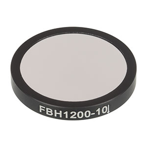 FBH1200-10 - Premium Bandpass Filter, Ø25 mm, CWL = 1200 nm, FWHM = 10 nm