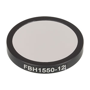 FBH1550-12 - Hard-Coated Bandpass Filter, Ø25 mm, CWL = 1550 nm, FWHM = 12 nm