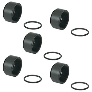 SM1L05-P5 - SM1 Lens Tube, 0.50in Thread Depth, SM1RR Retaining Ring, 5 Pack