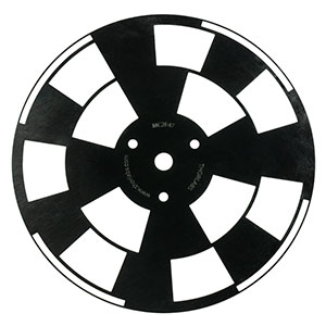 MC2F47 - Dual Frequency, 4 Inner Slot / 7 Outer Slot Blade for Optical Chopper