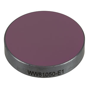 WW81050-E1 - Ø1in Wedged Silicon Window, AR Coating: 2 - 5 µm
