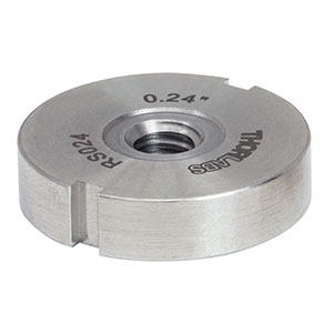 RS024 - Ø1in Post Spacer, 1/4in-20 Tap, L = 0.24in