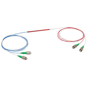 TW1650R1A2 - 2x2 Wideband Fiber Optic Coupler, 1650 ± 100 nm, 99:1 Split, FC/APC