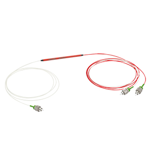 PN780R5A1 - 1x2 PM Coupler, 780 ± 15 nm, 50:50 Split, ≥18 dB PER, FC/APC Connectors