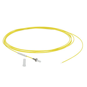 P6-1550TEC-2 - TEC Fiber Patch Cable, 1460 - 1620 nm, AR-Coated Ø2.5 mm Ferrule (TEC) to Scissor Cut, 2 m Long