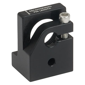 LMF18R - Post-Mountable Laser Diode and Strain Relief Mount for TO-18 Packages, 8-32 Tap
