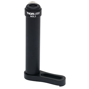 MSL3 - Swivel-Base Mini-Series Post Holder, 3in (76 mm) Tall, 1/4in (M6) Slot