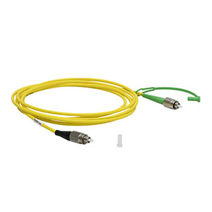 P5-1060TEC-2 - TEC Fiber Patch Cable, 980 - 1250 nm, AR-Coated FC/PC (TEC) to FC/APC, 2 m Long