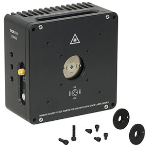 LDM90 - TE-Cooled Mount for Ø9.0 mm Laser Diodes with A/B/C/D/E/G/H Pin Codes, 1/4in-20 Taps