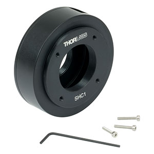SHC1 - Mounting Adapter Enclosure for SHBH1(T) Optical Beam Shutter, External SM2 Threads