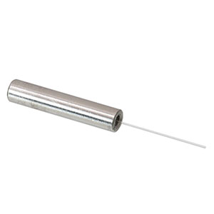 CFM52L10 - Fiber Optic Cannula, Ø2.5 mm SS Ferrule, Ø200 µm Core, 0.50 NA, L = 10 mm