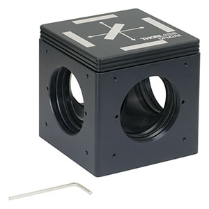 DFM2/M - Kinematic Fluorescence Filter Cube, 60 mm Cage Compatible, Right-Turning, M6 Tapped Holes