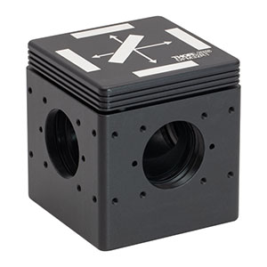 DFM32R1 - Kinematic Fluorescence Filter Cube for Ø32 mm Fluorescence Filters, 30 mm Cage Compatible, Right-Turning, 1/4in-20 Tapped Holes
