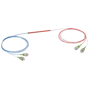 PN850R1A2 - 2x2 PM Coupler, 850 ± 15 nm, 99:1 Split, ≥20.0 dB / ≥16.0 dB PER, FC/APC Connectors