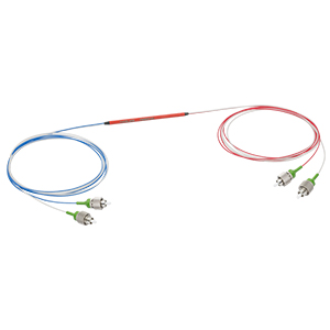 PN980R1A2 - 2x2 PM Coupler, 980 ± 15 nm, 99:1 Split, ≥20.0 dB / ≥16.0 dB PER, FC/APC Connectors