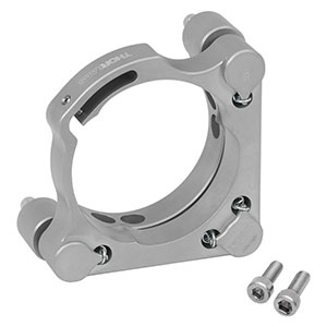 POLARIS-K50S4/M - Polaris<sup>®</sup> Ø50 mm Mirror Mount, 2 Hex Adjusters with Side Holes