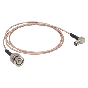 PAA236R - SMB Coaxial Cable, 90° SMB Female to BNC Male, 36" (914 mm)