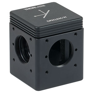 DFM1RM/M - Kinematic Beam Turning 30 mm Cage Cube for Right-Angle Prism Mirror, Right Turning, M6 Tapped Holes