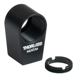 MLH7/M - Mini-Series Lens Mount with Retaining Ring for Ø7 mm Optics, M3 Tap