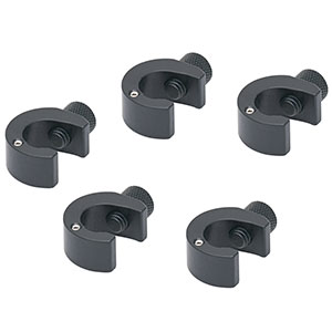 R2-P5 - Slip-On Post Collar for Ø1/2in Posts, 1/4in-20 Thumbscrew, 5 Pack
