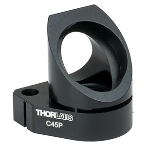 C45P - Right-Angle Kinematic Mount for Ø1in Optics, 30 mm Cage Compatible