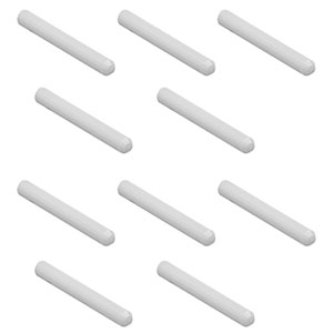 CFX440-10 - Ø1.25 mm, 10.5 mm Long Ceramic Ferrule for MM Fiber, Ø440 µm Bore Size, 10 Pack