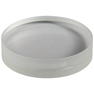 AC508-500-AB - f = 500.0 mm, Ø50.8 mm Achromatic Doublet, ARC: 400 - 1100 nm