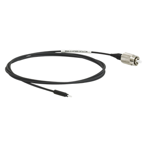 M127L01 - Ø400 µm Core, 0.50 NA FC/PC to Ø1.25 mm Ferrule Patch Cable, 1 m Long