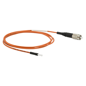 M128L01 - Ø400 µm Core, 0.50 NA, FC/PC to Ø2.5 mm Ferrule Patch Cable, 1 m Long