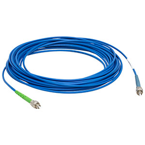P5-405BPM-FC-10 - PM Patch Cable, PANDA, 405 nm, FC/PC to FC/APC, 10 m Long