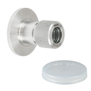 KF25C050 - KF25 Flange to Compression Fitting Adapter for Pipes with OD = 0.500in