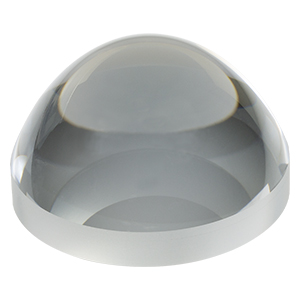 ASL2520-UV - Ø25.0 mm UVFS Aspheric Lens, f = 20.0 mm, NA = 0.65, AR Coated: 245 - 420 nm