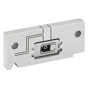 CC125LAF - Locking V-Groove Flex Mount for Ø1.25 mm LC/APC Connectors