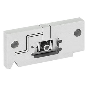CC250SAF - Locking V-Groove Flex Mount for Ø2.50 mm SC/APC Connectors