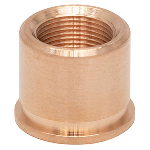 F4MSSN1P - Threaded Bushing, Phosphor Bronze, M4 x 0.25, 5 mm Long