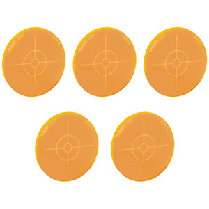 ADF4-P5 - Fluorescent Alignment Disk, Orange, 5 Pack