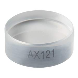 AX121 - 1.0°, Uncoated UVFS, Ø1/2in (Ø12.7 mm) Axicon