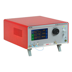 MX70G-LB - Calibrated Electrical-to-Optical Converter, Tunable L-Band Laser, 70 GHz