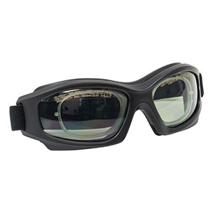 LG16C - Laser Safety Goggles, Gray Lenses, 41% Visible Light Transmission, Modern Goggle Style