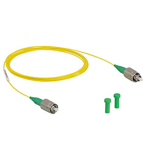 P3-1064Y-FC-2 - Single Mode Patch Cable, 980-1650 nm, FC/APC, Ø900 µm Jacket, 2 m Long