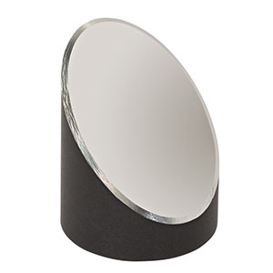 MPD119-F01 - Ø1in 90° Off-Axis Parabolic Mirror, UV-Enhanced Aluminum, RFL = 1in
