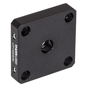 CP1M08/M - 30 mm Cage Plate with M8 x 0.5 Internal Threads, M4 Tap