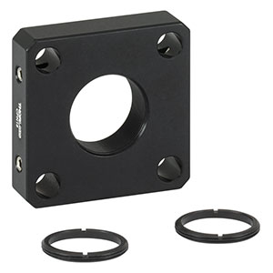 CPN18 - 30 mm Cage Plate for Ø18 mm Optic, 2 SM18RR Retaining Rings Included