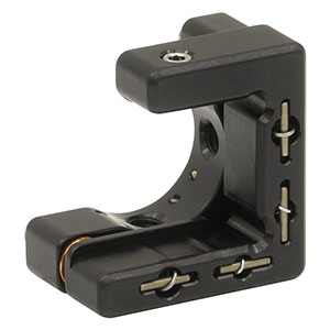 MK05S - Mini-Series Kinematic Mount for 1/2in Tall Rectangular Optics, Right Handed, 4-40 Taps