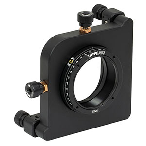 K6X2 - 6-Axis Locking Kinematic Mount for Ø2in Optics