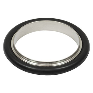 KF40CR-F - Centering O-Ring Carrier for KF40 Flanges with Fluorocarbon O-Ring