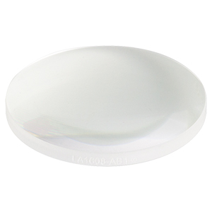 LA1608-AB - N-BK7 Plano-Convex Lens, Ø1in, f = 75 mm, AR Coating: 400 - 1100 nm