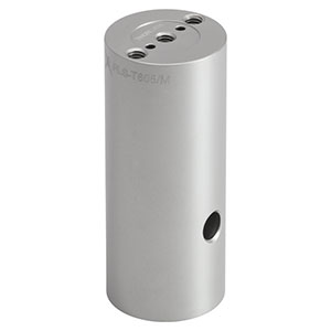 PLS-T605/M - Ø25.0 mm Post for Polaris Mounts, Three M4 Mounting Holes, L = 60.5 mm
